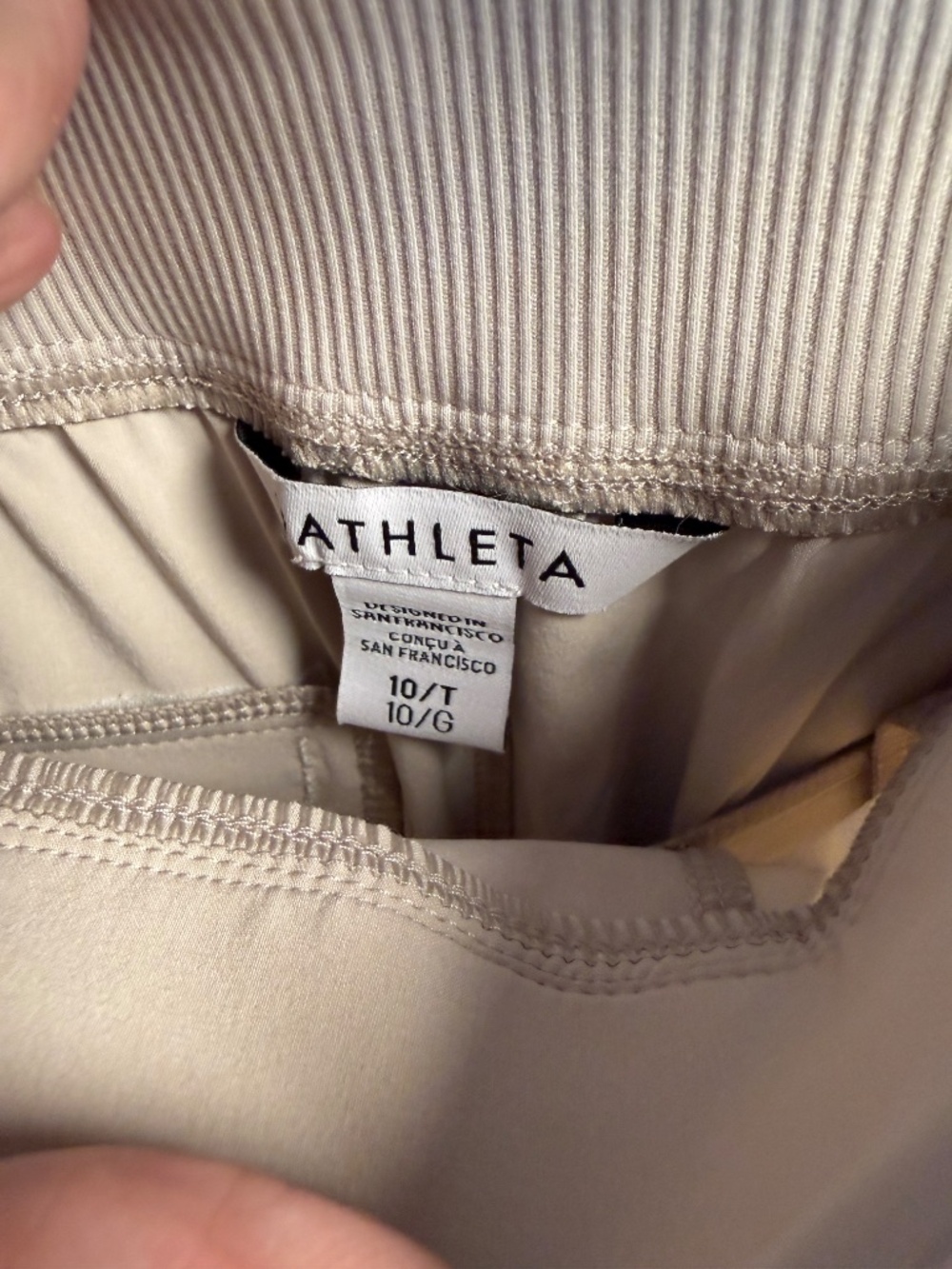 *NWOT* Athleta Brooklyn Mid-rise Ankle Pant. Size 10/T. Color Abalone. - Picture 6 of 12